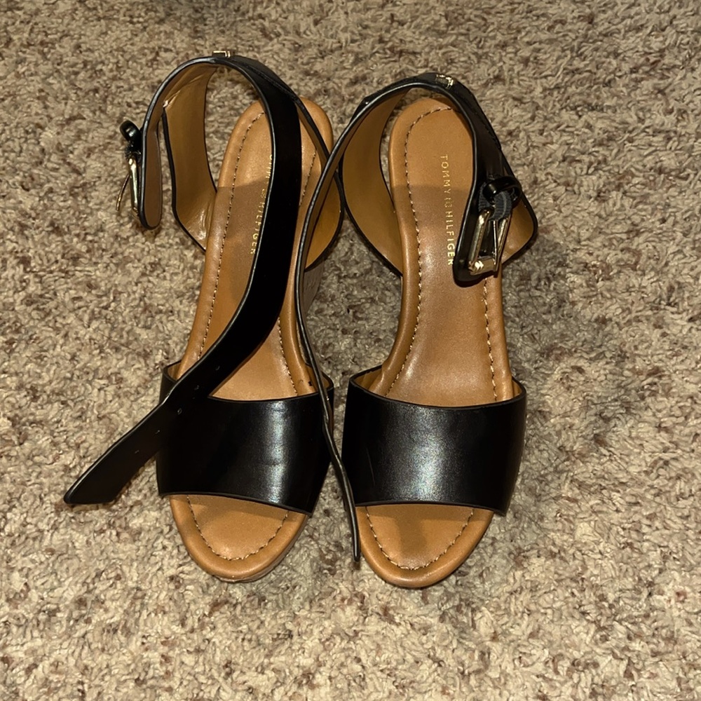 Tommy Hilfiger wedged heels